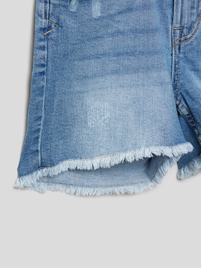 Garcia Jeansshorts mit Label-Patch Jeansblau 2