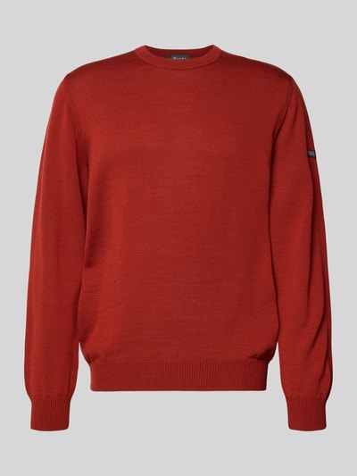 MAERZ Muenchen Gebreide pullover van merinowol Oranje - 2