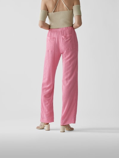 Stine Goya Straight Fit Stoffhose Pink 5