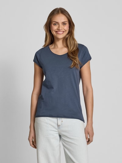 Christian Berg Woman T-Shirt mit Kappärmeln Dunkelgrau 4