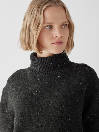 Joseph Pullover mit Effektgarn Schwarz 3