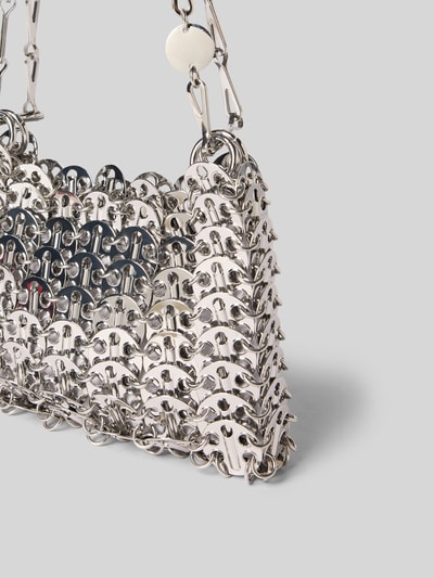 Rabanne Shoulder Bag in Ketten-Optik Silber 3