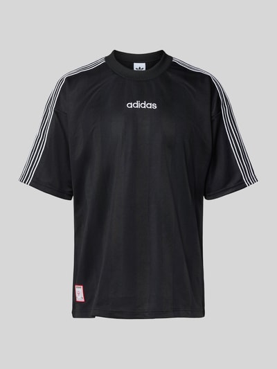 adidas Originals T-Shirt mit Label-Stitching Black 2
