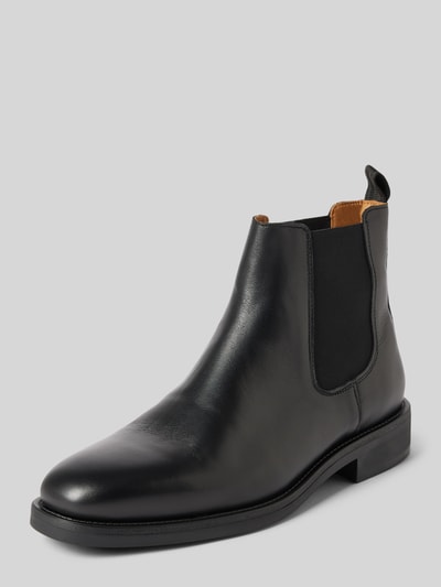 SELECTED HOMME Chelsea Boots mit elastischen Einsätzen Modell 'JOSEPH' Black 1