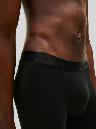 Tommy Hilfiger Boxer Brief aus Modal-Mix mit Baumwoll-Anteil im 3er-Pack Modell '3P BOXER BRIEF' Black 3