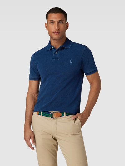 Polo Ralph Lauren Poloshirt im Used-Look Dunkelblau 4