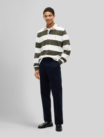 Tommy Hilfiger Bluza o kroju relaxed fit z czystej bawełny Oliwkowy 1