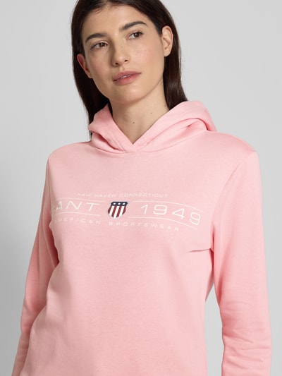 Gant Hoodie mit Kapuze Pink 3