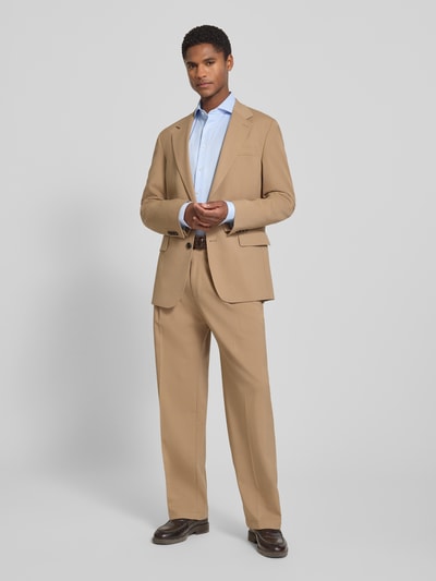 Christian Berg Men Extralanges Regular Fit Business-Hemd mit Haifischkragen Bleu 1
