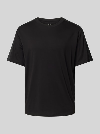 ARMANI EXCHANGE T-shirt met labeldetails Zwart - 2