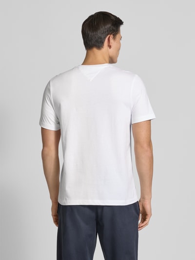 Tommy Hilfiger Regular Fit T-Shirt aus reiner Baumwolle Weiss 5