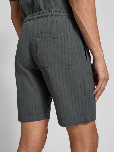 Christian Berg Men Shorts mit elastischem Bund Stein 3