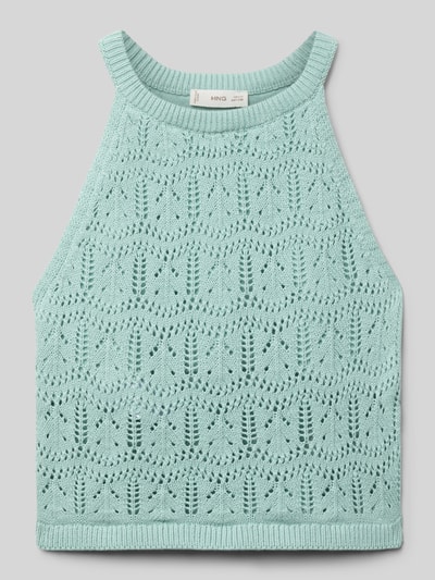 Mango Top mit Neckholder Modell 'bali' Helltuerkis 1