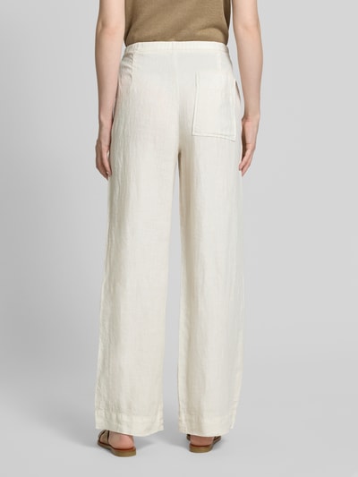 Marc O'Polo Straight Fit Jogpants aus reinem Leinen Sand 5