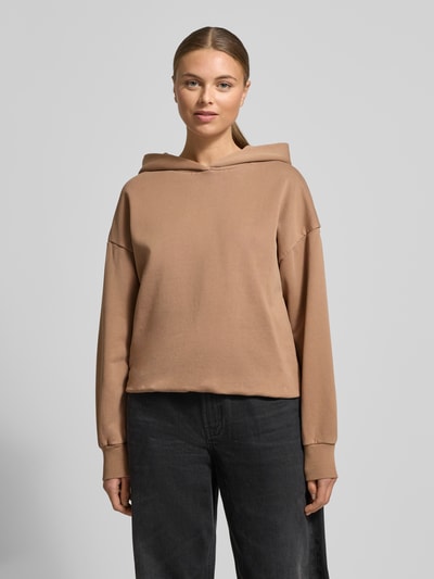 Drykorn Hoodie mit überschnittenen Schultern Modell 'VISSAIA' Beige 4
