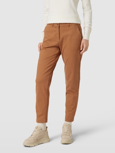 Brax Stoffen broek met verkorte pasvorm, model 'MARON' Cognac - 4