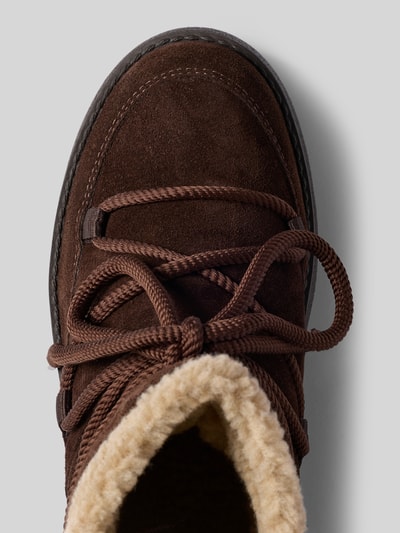 Marc O'Polo Veterlaarzen van suède, model 'PIA' Donkerbruin - 3