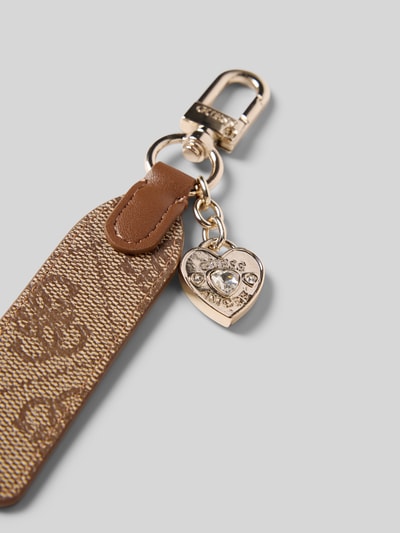 Guess Portemonnee met logo-applicatie, model 'Brenton' Lichtbruin - 4