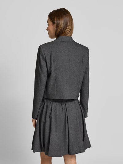 Copenhagen Muse Regular Fit Blazer mit Reverskragen Modell 'TAILOR' Dunkelgrau Melange 5