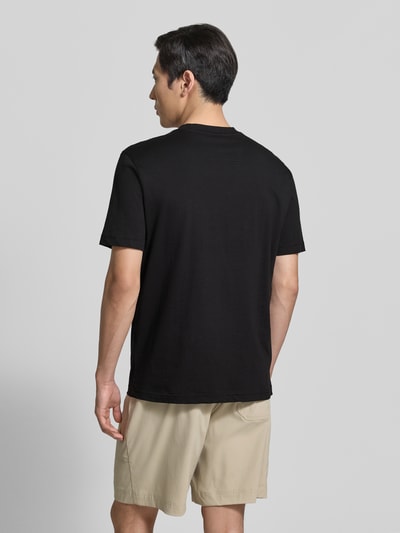 BOSS Green Regular Fit T-Shirt mit Logo Print Black 5