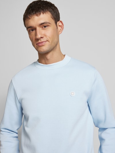 BOSS Sweatshirt aus Baumwoll-Mix Modell 'Sharpe' Bleu 3