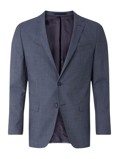 BOSS Slim Fit 2-Knopf-Sakko aus reiner Schurwolle Hellblau 1