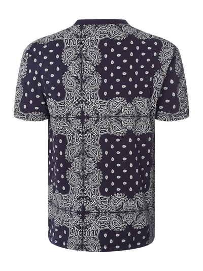 Tommy Jeans T-shirt met paisleydessin Donkerblauw - 3