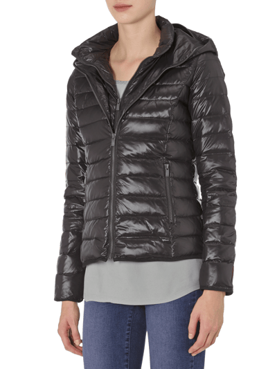 HUGO Daunen Steppjacke mit Kapuze Black 4