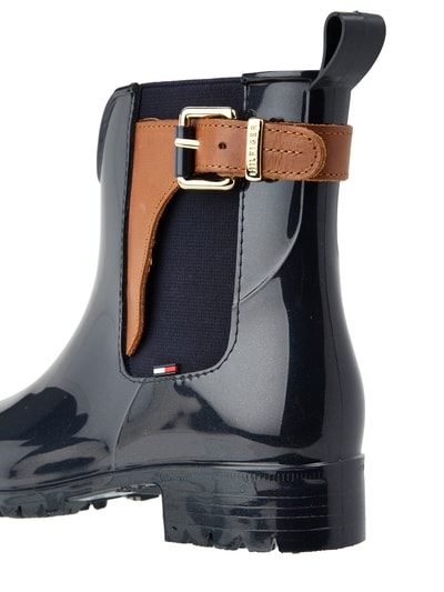 Tommy Hilfiger Chelsea Boots aus Gummi Marine 2