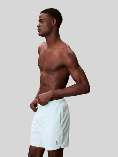 Calvin Klein Underwear Badeshorts mit Logo Detail Mint 6