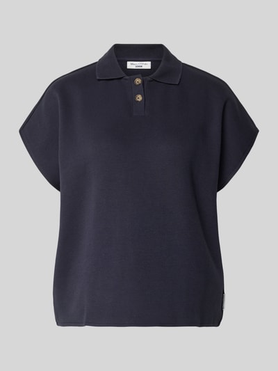 Marc O'Polo DENIM Koszulka polo o kroju regular fit z czystej bawełny Granatowy 2