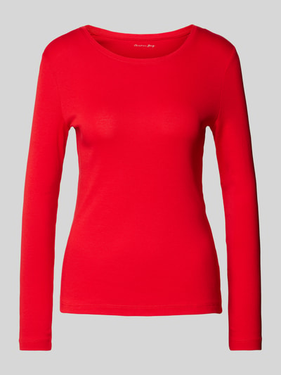 Christian Berg Woman Longsleeve mit Rundhalsausschnitt Rot 2