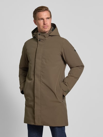 Didriksons Parka mit Ärmelriegeln Modell 'HEKTOR' Dunkelbraun 4