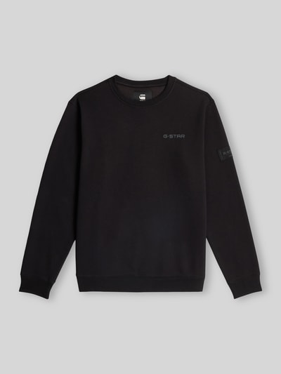 G-Star RAW Sweatshirt mit Ton-in-Ton Logo-Details Black 2