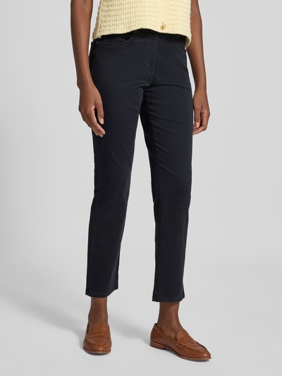 Raphaela By Brax Stoffhose mit 5-Pocket-Design Modell 'PAMINA' Marine 4