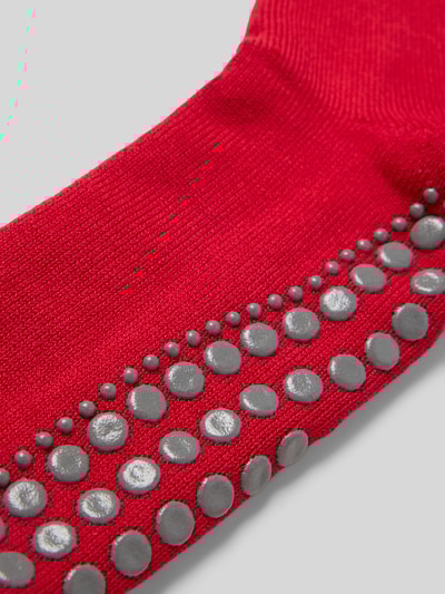 Falke Socken mit geripptem Abschluss Rot 2