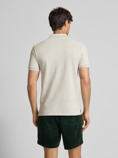 Polo Ralph Lauren Poloshirt met labelstitching Lichtgrijs - 5