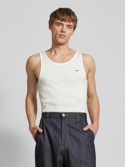 Tommy Jeans Tanktop mit Label-Stitching Marine 4