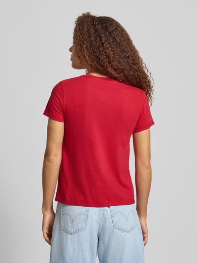 Levi's® t-shirt o kroju regular fit z czystej bawełny Czerwony 5