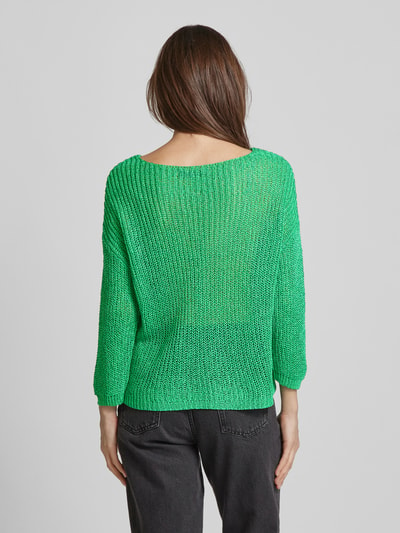 Betty Barclay Gebreide pullover met extra brede schouders Lichtgroen - 5