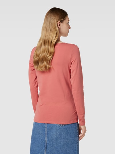 s.Oliver RED LABEL Longsleeve mit U-Ausschnitt Modell 'Basic' Altrosa 5