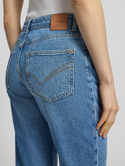 MOS MOSH Jeans met omslag Model 'Colorado Mai' Donkerblauw - 3