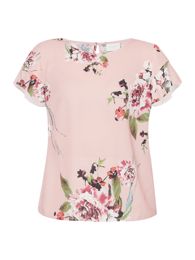 Vila Blusenshirt mit floralem Muster Rose 2