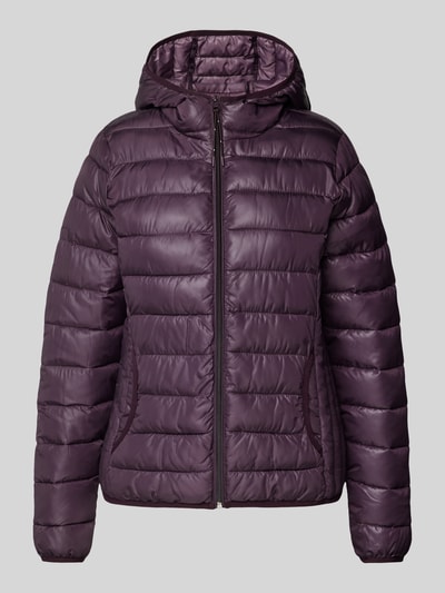 QS Regular Fit Steppjacke mit Eingrifftaschen Purple 1