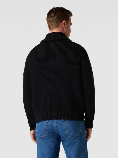 THE KOOPLES Troyer mit Label-Patch Modell 'PULL' Black 5