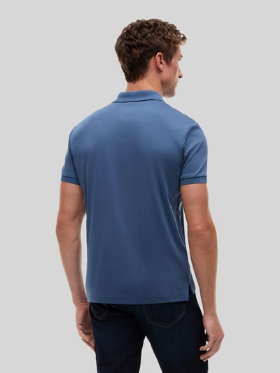 Tommy Hilfiger Koszulka polo z czystej bawełny o kroju regular fit Szaroniebieski 5