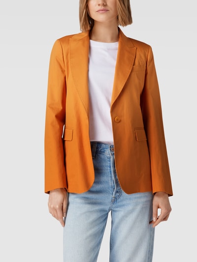 Weekend Max Mara Blazer mit Reverskragen Modell 'Gelosia' Orange 4