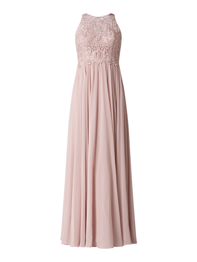 Laona Abendkleid mit Pailletten-Besatz Rosa 2