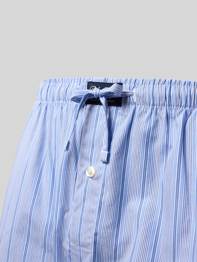 Polo Ralph Lauren Underwear Regular Fit Pyjama aus reiner Baumwolle Hellblau 2