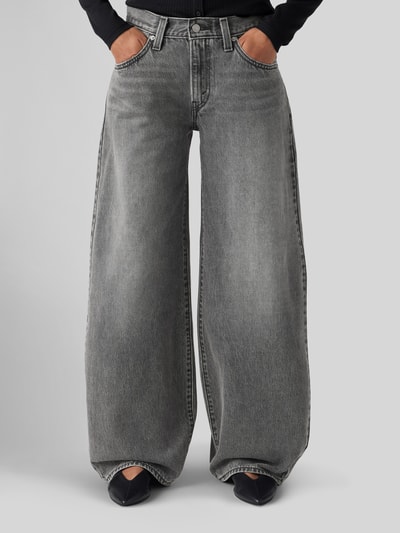 Levi's® Baggy Jeans aus reiner Baumwolle Modell 'MIDDY BALLOON' Anthrazit 4